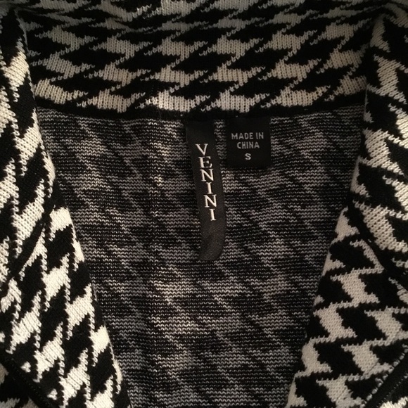 VENINI HERRINGBONE SWEATER JACKET - Picture 3 of 3